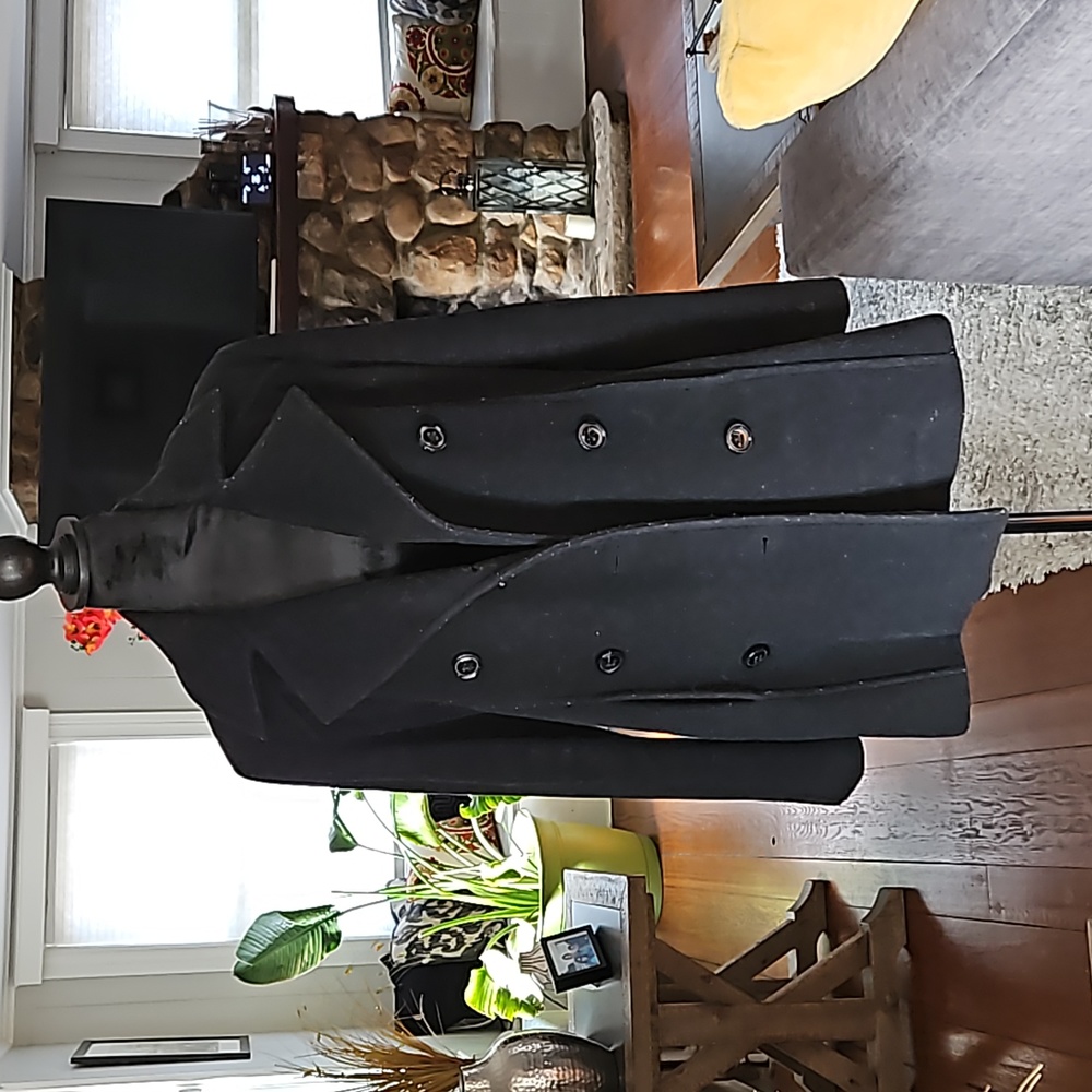 Wool covington coat